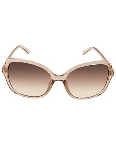 Calvin Klein 57 mm Crystal Sunglasses