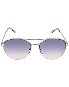 Calvin Klein 57 mm Gold Sunglasses