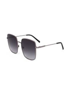 Calvin Klein 57 mm Light Ruthenium Sunglasses