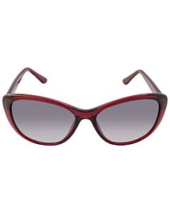 Calvin Klein 57 mm Milky Burgundy Sunglasses