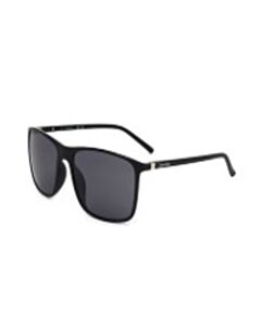 Calvin Klein 57 mm Shiny Black Sunglasses