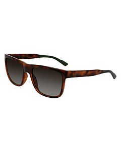 Calvin Klein 58 mm Brown Havana Sunglasses