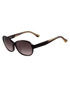 Calvin Klein 58 mm Chocolate Sunglasses