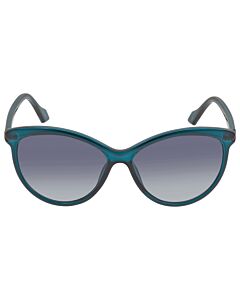 Calvin Klein 58 mm Crystal Blue Sunglasses
