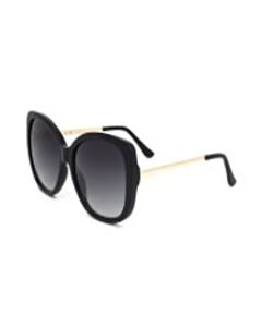 Calvin Klein 59 mm Shiny Black Sunglasses