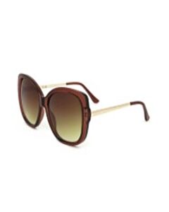 Calvin Klein 59 mm Transparent Brown Sunglasses