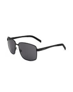 Calvin Klein 60 mm Black Semimatte Sunglasses