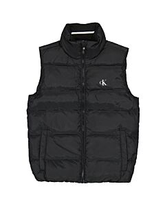 Calvin Klein Men's Black Down Vest, Brand Size Small
