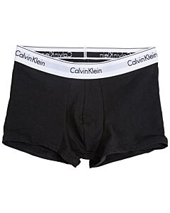 Calvin Klein Men's Black Modern Cotton Stretch 2 Pack Trunk