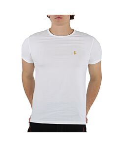 Calvin Klein Men's Embroidered Logo T-Shirt In White