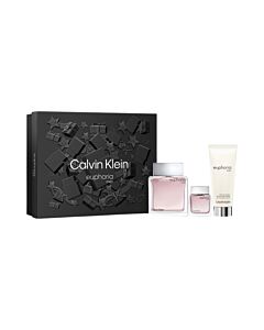 Calvin Klein Men's Euphoria 3pc Gift Set Fragrances 3616303455170