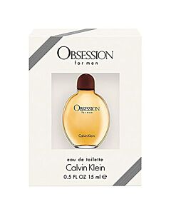 Calvin Klein Men's Obsession EDT 0.5 oz Fragrances 3614224164638