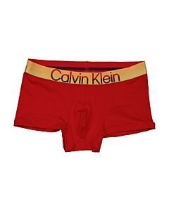 Calvin Klein Men's Rustic Red Low Rise Cotton Trunks