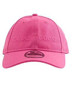 Canada Goose Men's Summit Pink Logo Cap, One Size