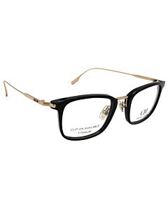 Carolina Herrera 50 mm Black/Gold Eyeglass Frames