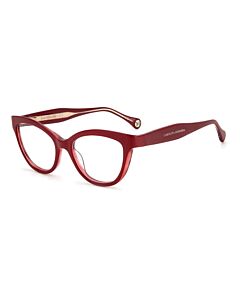 Carolina Herrera 52 mm Burgundy Eyeglass Frames