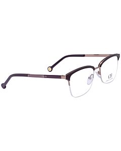 Carolina Herrera 53 mm Purple/Gold Eyeglass Frames