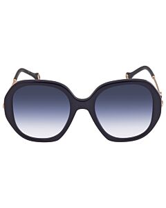 Carolina Herrera 54 mm Blue;Gold Sunglasses