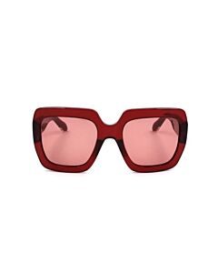 Carolina Herrera 55 mm Red Sunglasses