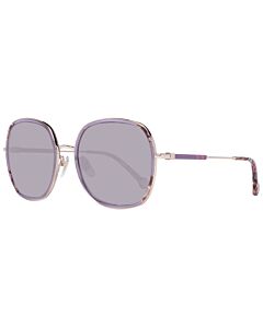 Carolina Herrera 56 mm Purple Sunglasses
