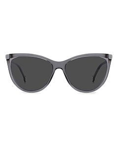 Carolina Herrera 58 mm Grey Violet Sunglasses