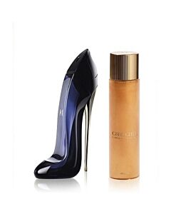 Carolina Herrera Good Girl 2 Pcs Set: 2.7 Eau De Parfum Spray + 3.4 Body Oil