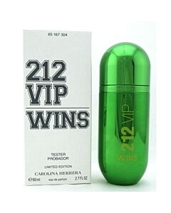 Carolina Herrera Ladies 212 VIP Wins Limited Edition EDP Spray 2.7 oz (Tester) Fragrances 8411061999141