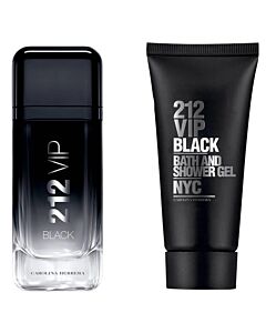 Carolina Herrera Men's 212 Vip Black Gift Set Fragrances 8411061028476