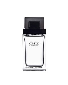 Carolina Herrera Men's Chic EDT Spray 3.38 oz (Tester) Fragrances 8411061310076
