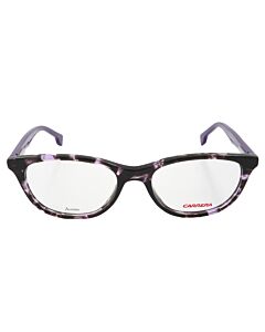 Carrera 46 mm Violet Havana Eyeglass Frames