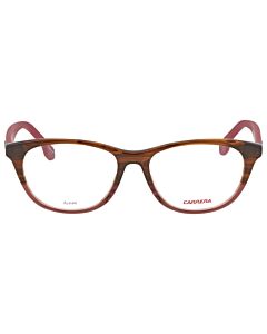Carrera 51 mm Havana Pink Eyeglass Frames