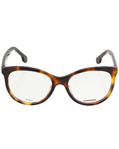 Carrera 52 mm Light Havana Black Eyeglass Frames