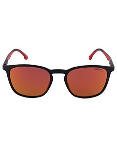 Carrera 53 mm Black Red Sunglasses