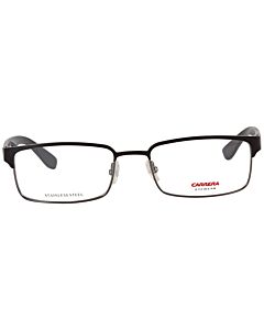 Carrera 55 mm Black/ Dark Ruthenium Eyeglass Frames