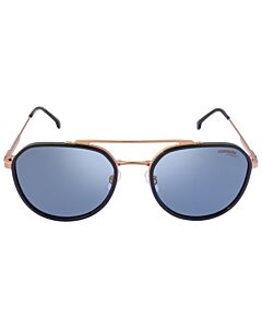 Carrera 55 mm Black Gold Copper Sunglasses