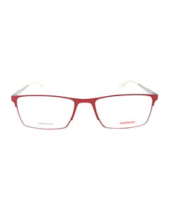 Carrera 55 mm Red Eyeglass Frames
