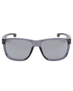 Carrera 57 mm Transparent Grey Sunglasses