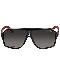 Carrera 62 mm Black Red Sunglasses