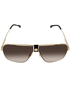 Carrera 63 mm Gold Sunglasses