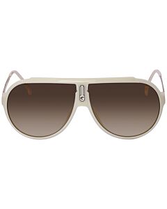 Carrera 63 mm Ivory Sunglasses