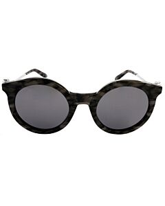 Cartier 52 mm Grey Havana Sunglasses