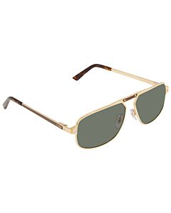 Cartier 60 mm Gold Sunglasses