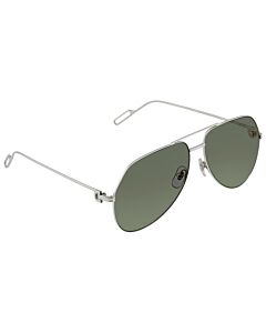 Cartier 62 mm Silver Sunglasses