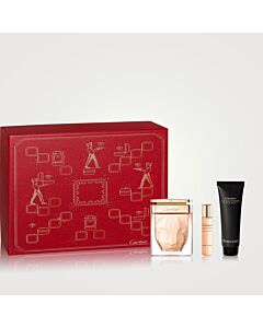 Cartier Ladies La Panthere Gift Set Fragrances 3432240505835