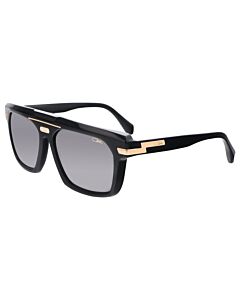 Cazal 59 mm Black/Gold Sunglasses