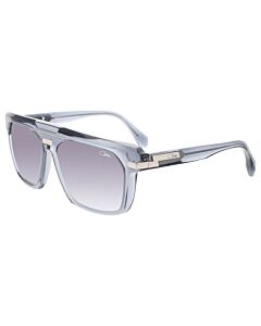 Cazal 59 mm Crystal/Silver Sunglasses