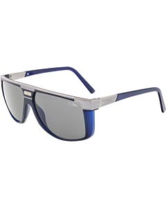 Cazal 61 mm Night Blue/Silver Sunglasses