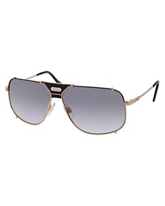 Cazal 63 mm Black/Gold Sunglasses
