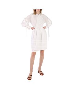 Cecilie Bahnsen Ladies White Amalie Wrap Dress, Size Medium / Large