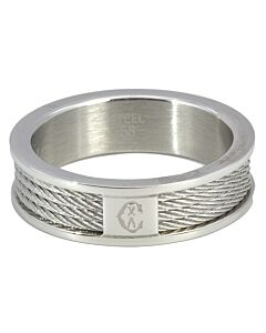 Charriol Forever Stainless Steel Cable Ring